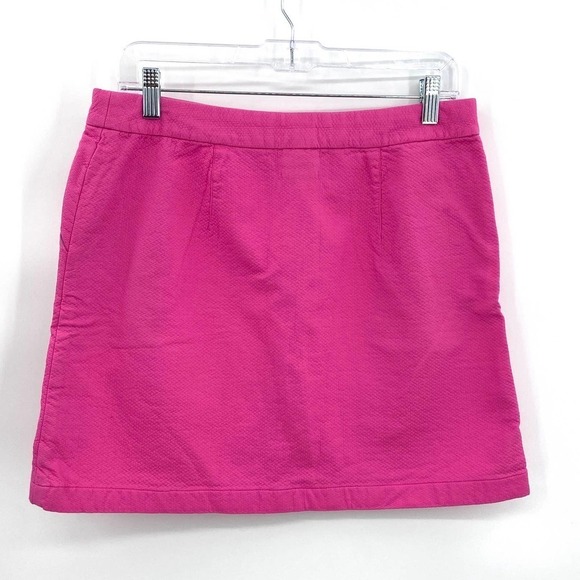 ANTHROPOLOGIE Vanessa Virginia Pink A-Line Mini Skirt Size 6 - Picture 2 of 5